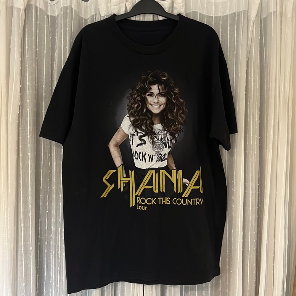 Shania Twain rock this country tour t shirt